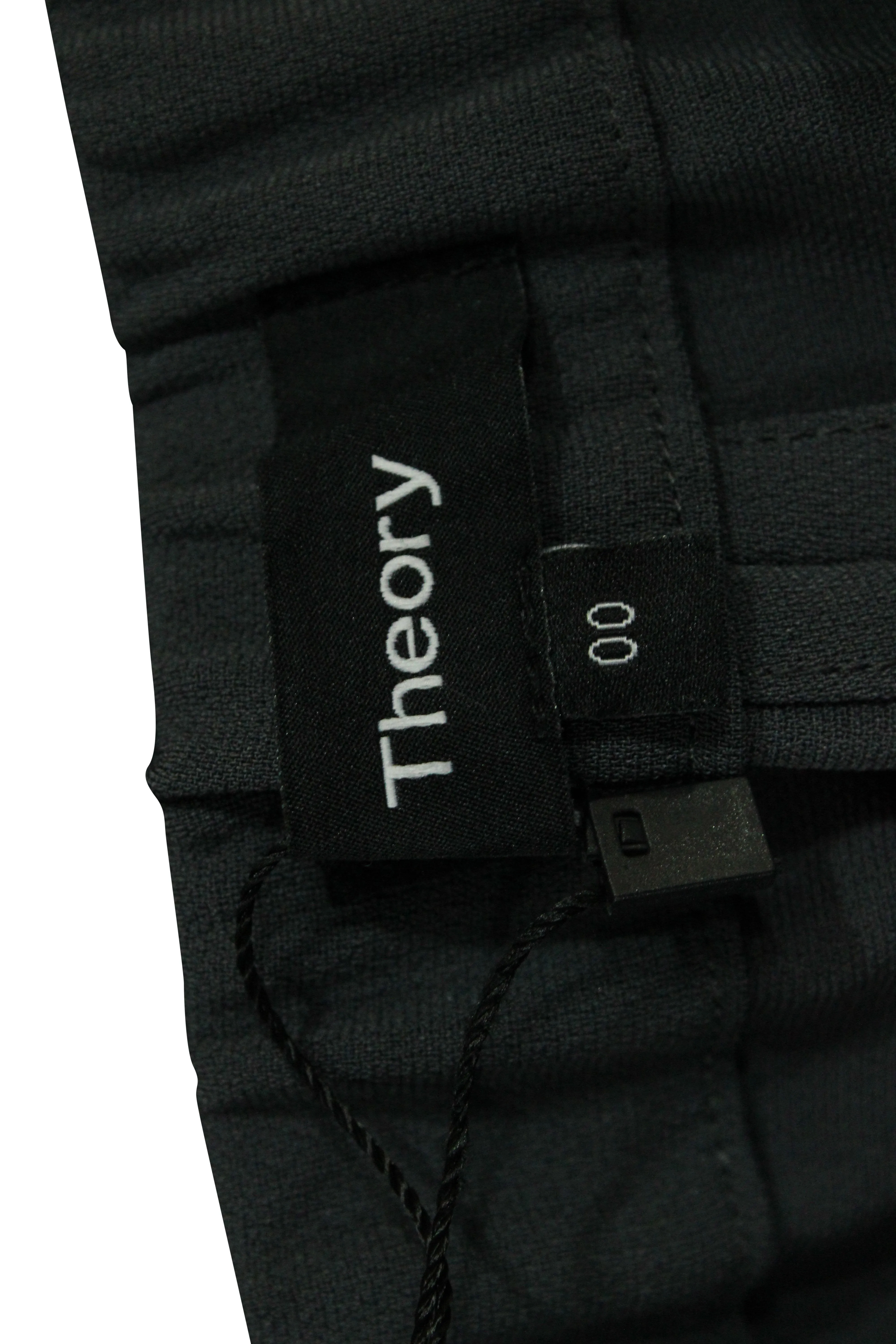 Pantalon droit à jambe droite en triacétate gris