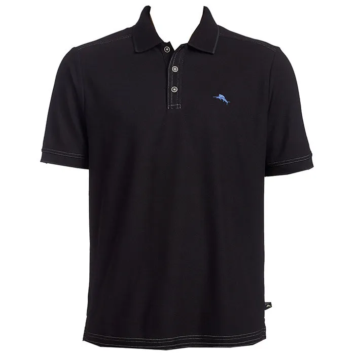Tommy Bahama Polo IslandZone Emfielder 2.0 - Noir Vêtements Tommy Bahama