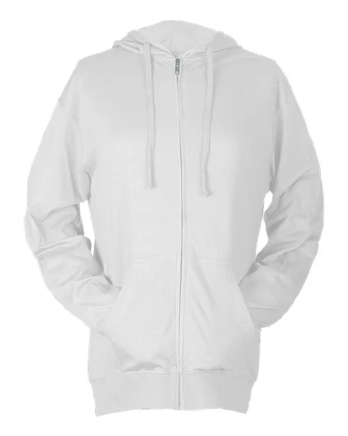 Tultex 260 Pull à capuche avec fermeture éclair et manches longues pour la plage