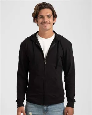 Tultex 260 Pull à capuche avec fermeture éclair et manches longues pour la plage