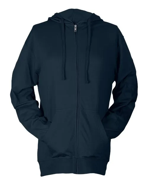 Tultex 260 Pull à capuche avec fermeture éclair et manches longues pour la plage