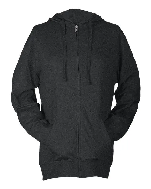 Tultex 260 Pull à capuche avec fermeture éclair et manches longues pour la plage