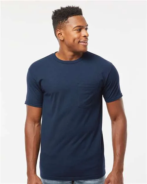 Tultex 293 T-shirt à poche en jersey épais