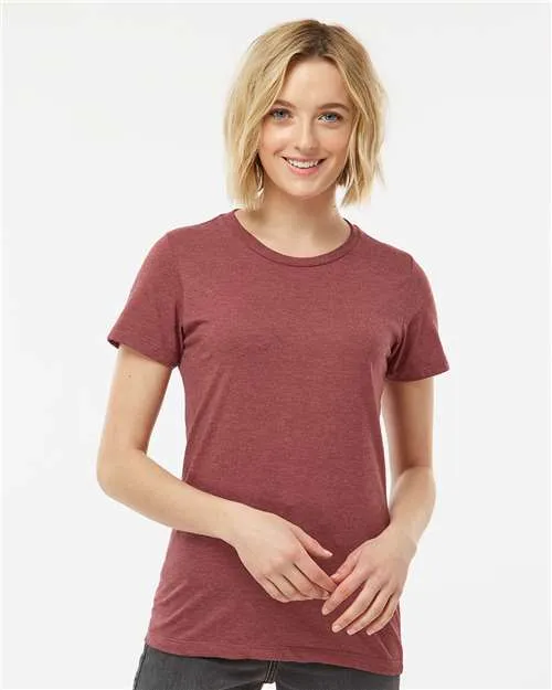 Tultex 542 T-shirt Premium pour Femmes en Mélange de Coton