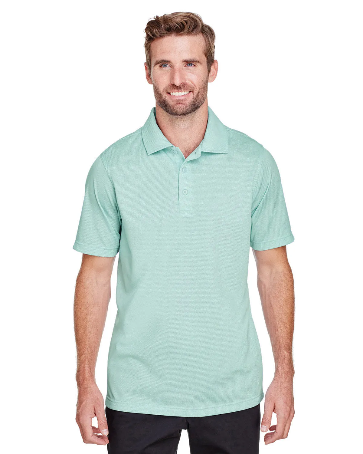 UltraClub UC102 Polo Performance en Tweed Cavalerie pour Homme