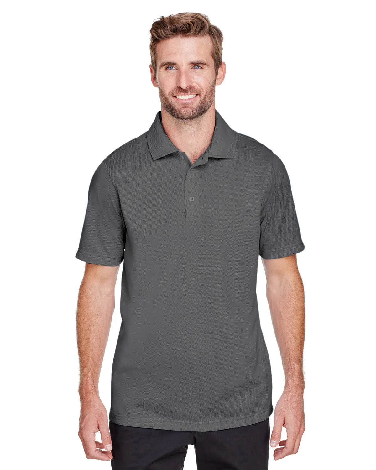 UltraClub UC102 Polo Performance en Tweed Cavalerie pour Homme