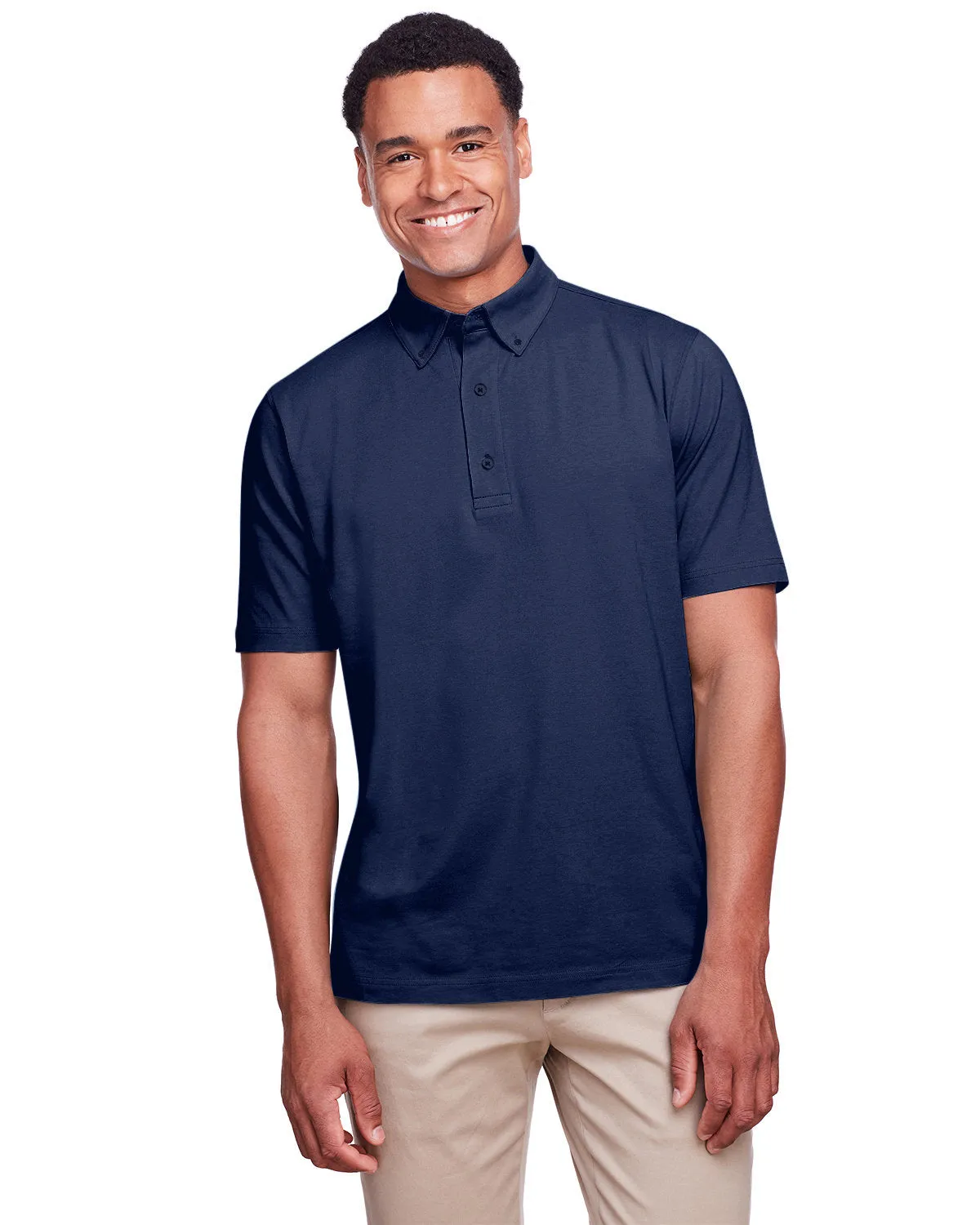 UltraClub UC105 Polo Performance en Coton Extensible pour Hommes Lakeshore