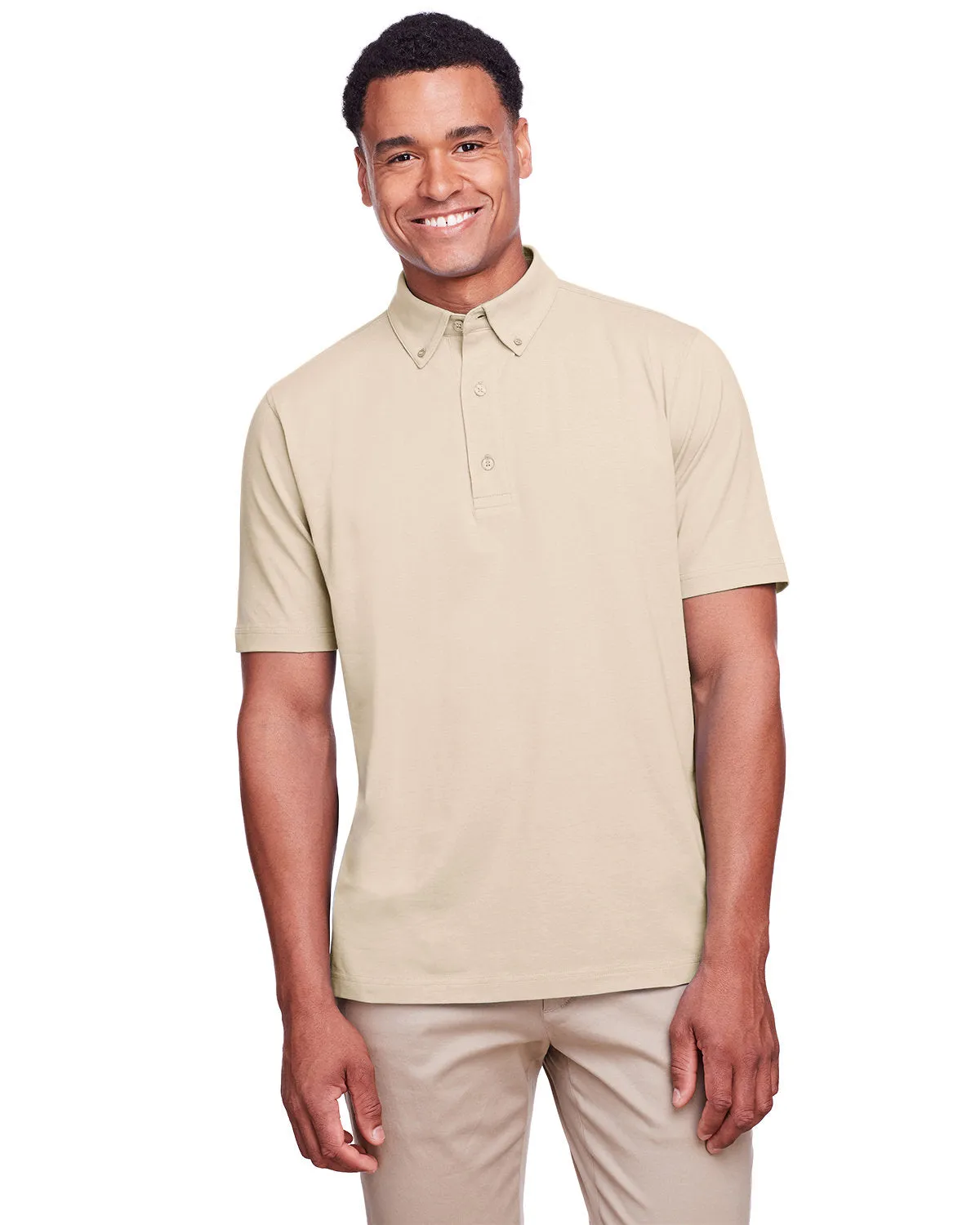 UltraClub UC105 Polo Performance en Coton Extensible pour Hommes Lakeshore