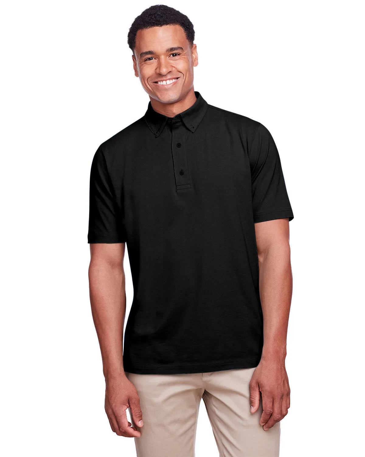 UltraClub UC105 Polo Performance en Coton Extensible pour Hommes Lakeshore