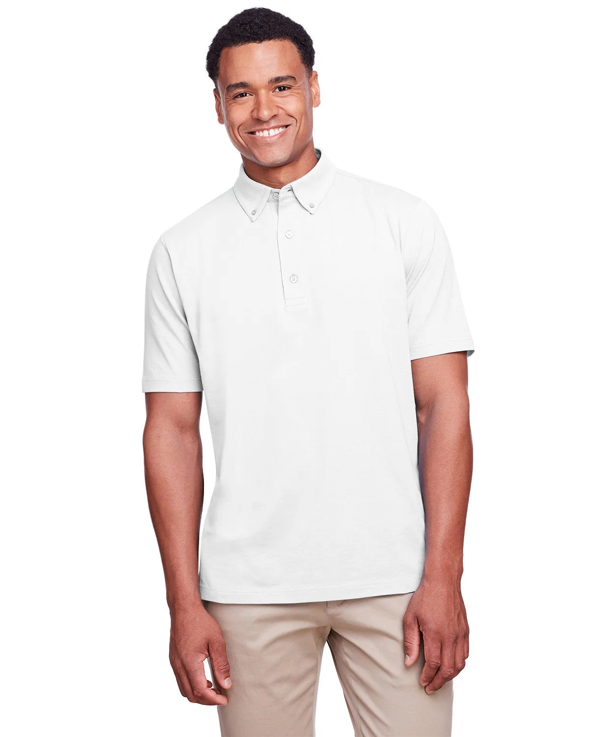 UltraClub UC105 Polo Performance en Coton Extensible pour Hommes Lakeshore