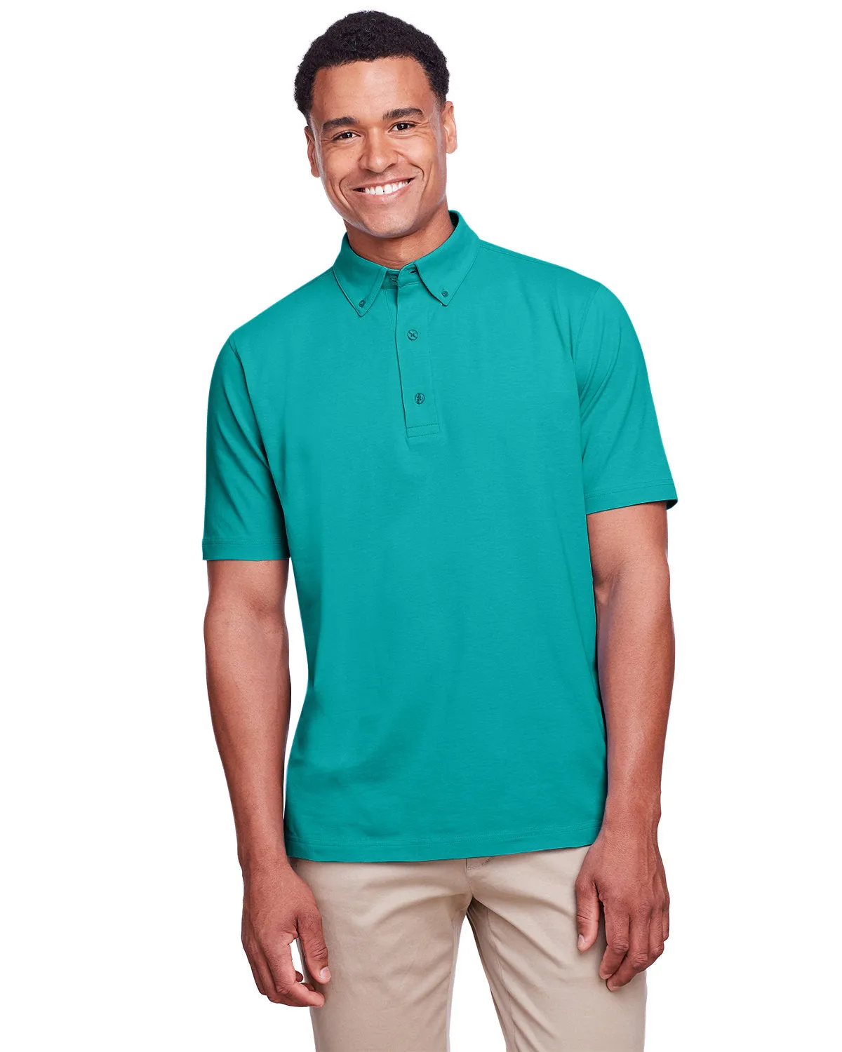 UltraClub UC105 Polo Performance en Coton Extensible pour Hommes Lakeshore