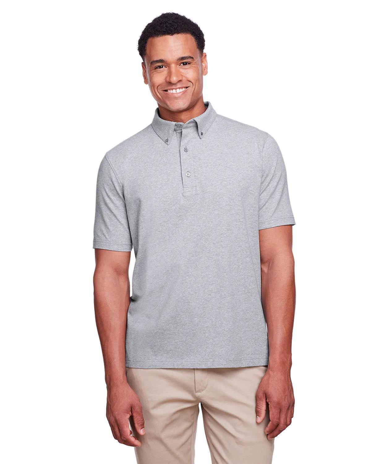 UltraClub UC105 Polo Performance en Coton Extensible pour Hommes Lakeshore