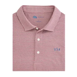 Polo à logo imprimé Tournée USA - Zinfandel