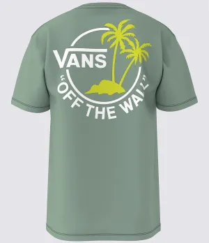 T-shirt classique Mini Dual Palm VANS - Vert Iceberg