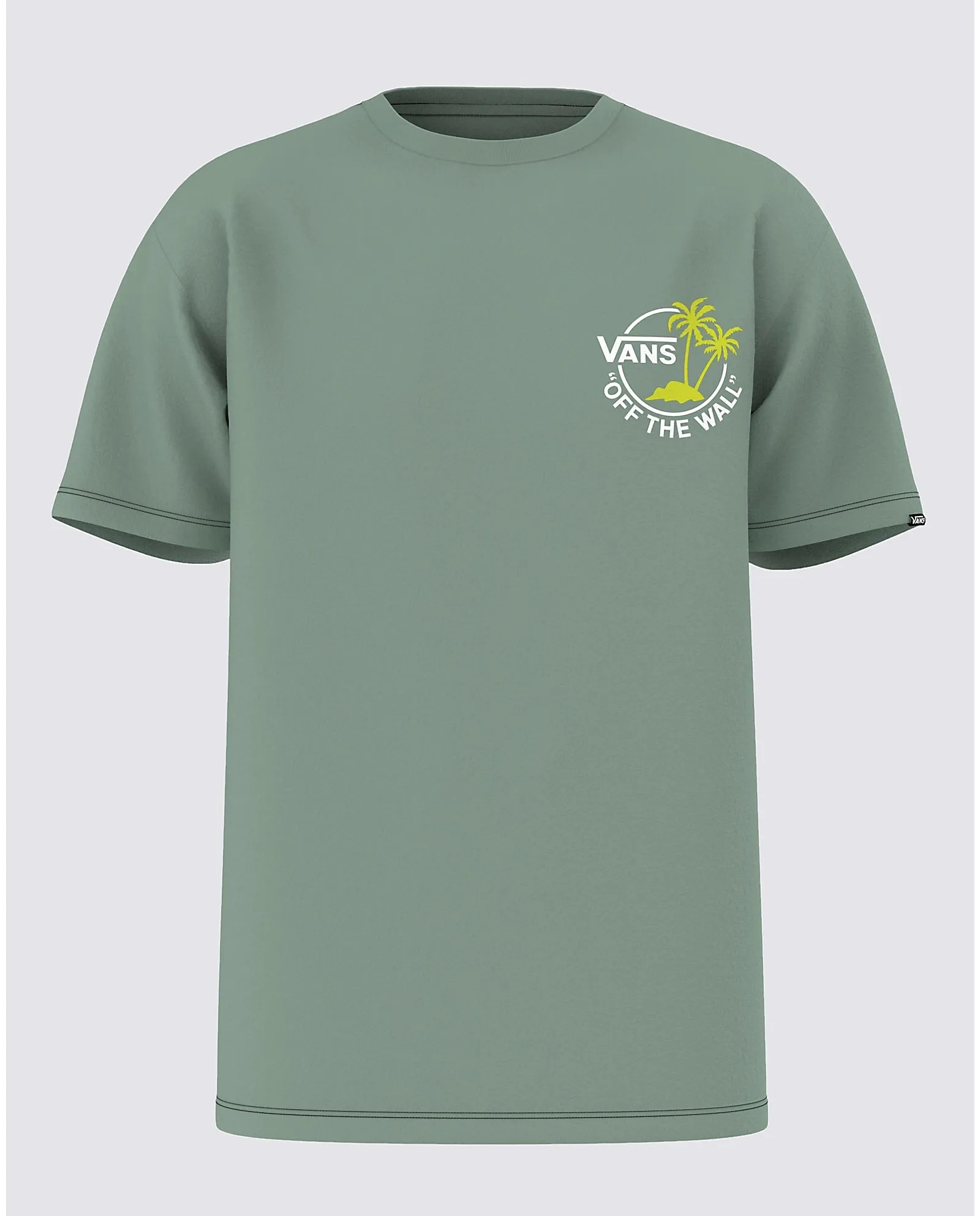 T-shirt classique Mini Dual Palm VANS - Vert Iceberg