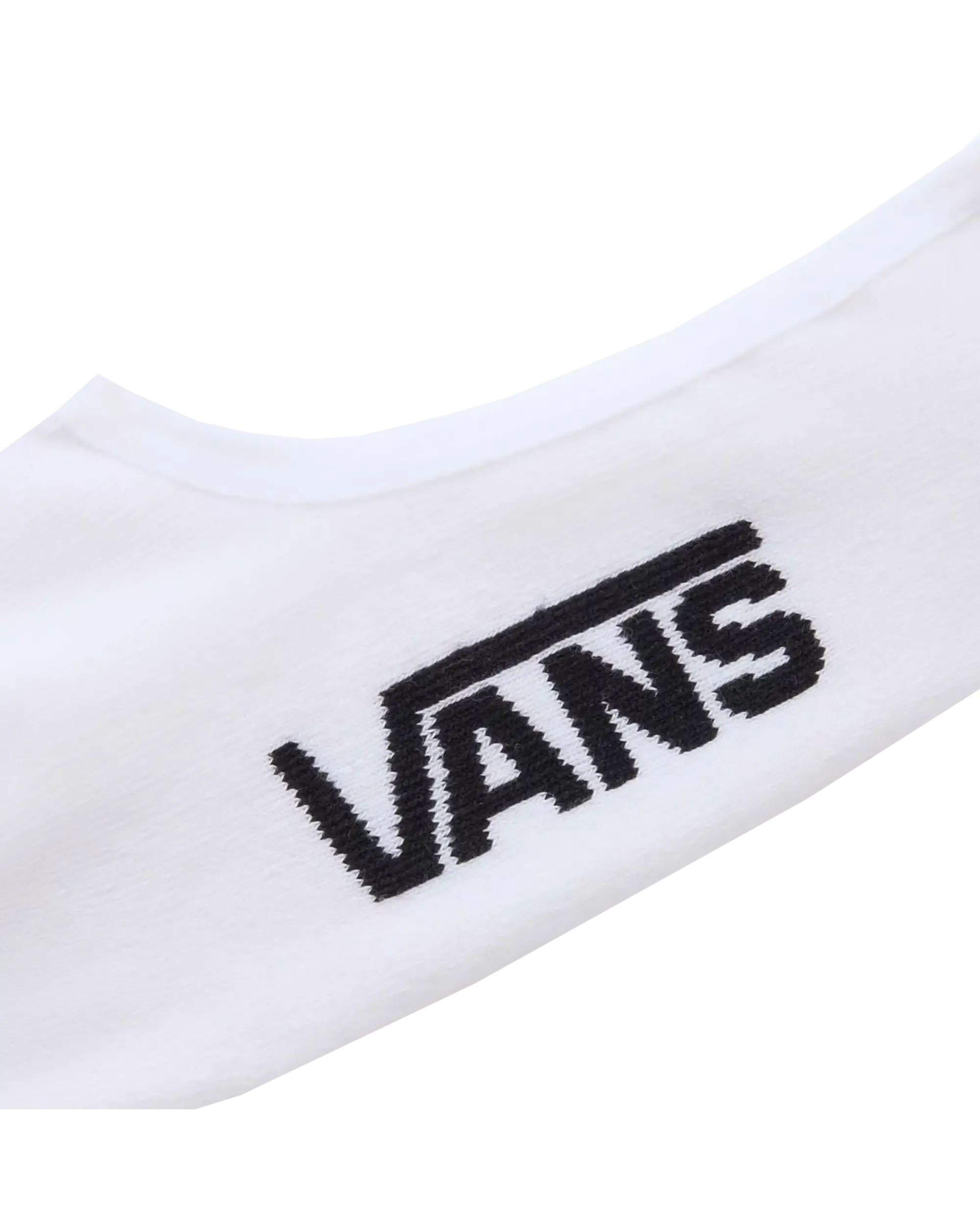 Chaussettes invisibles classiques Vans (lot de 3) en blanc et noir