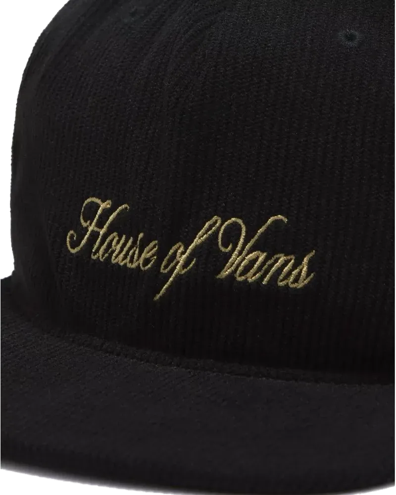 Casquette décontractée non structurée Vans en noir