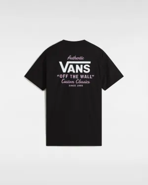 T-shirt classique Vans Holder ST pour homme - Lavande noire