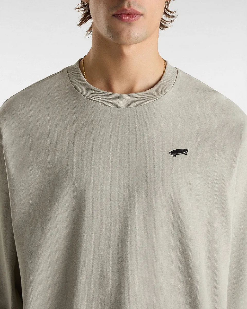 T-shirt manches longues Vans Salton pour homme - Gris brouillard de Londres