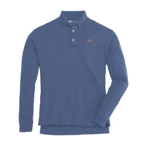 Polo à manches longues Vintage Flag Perry - Indigo vintage