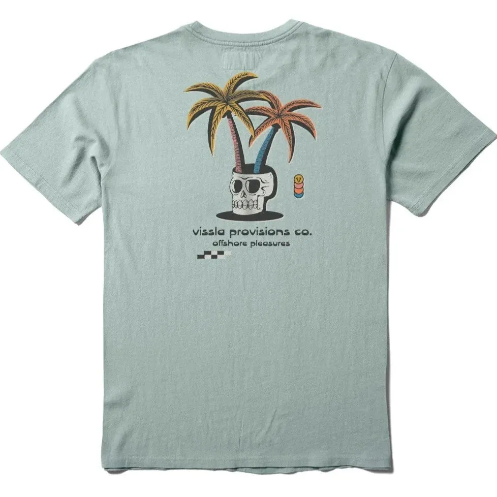 Vissla Calypso T-shirt manches courtes avec poche - Agave