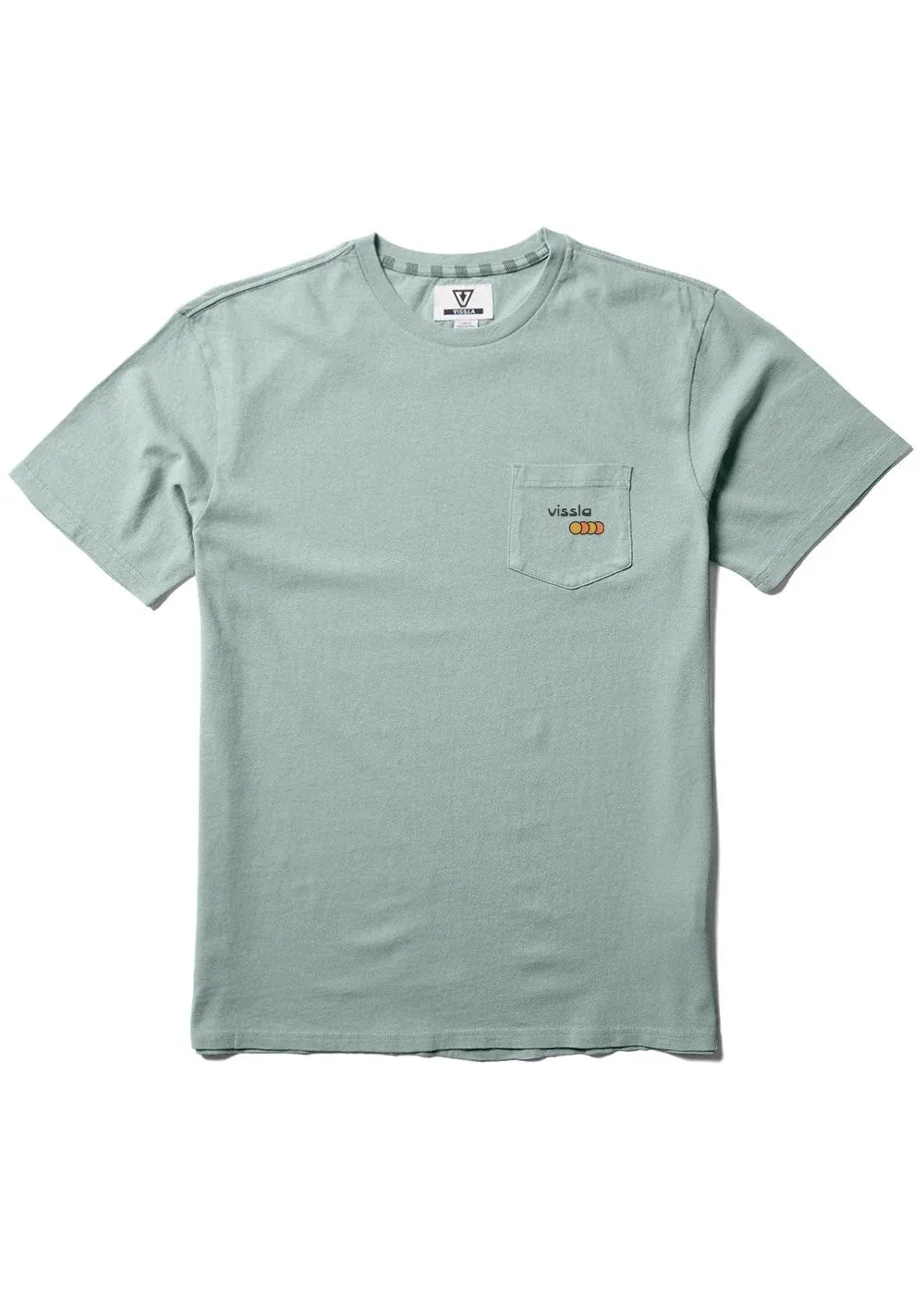 Vissla Calypso T-shirt manches courtes avec poche - Agave
