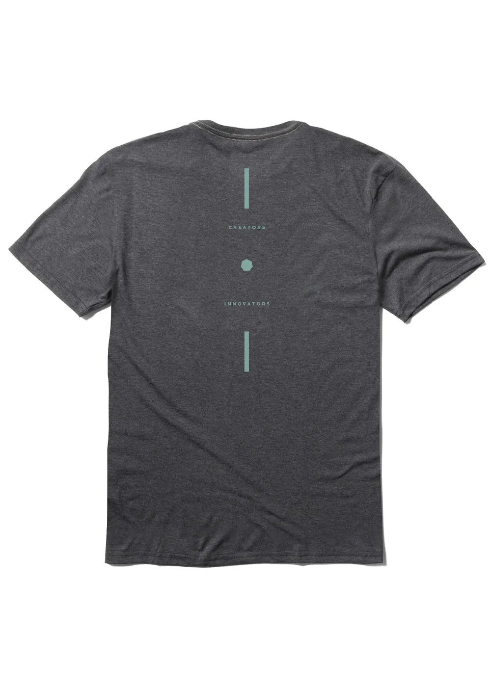 Vissla Core COMP LITE ECO T-SHIRT PERFORMANCE - Gris Chiné Noir