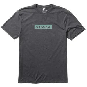 Vissla Core COMP LITE ECO T-SHIRT PERFORMANCE - Gris Chiné Noir