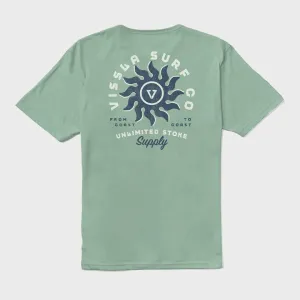 T-shirt bio Spins pour homme Vissla - Jade