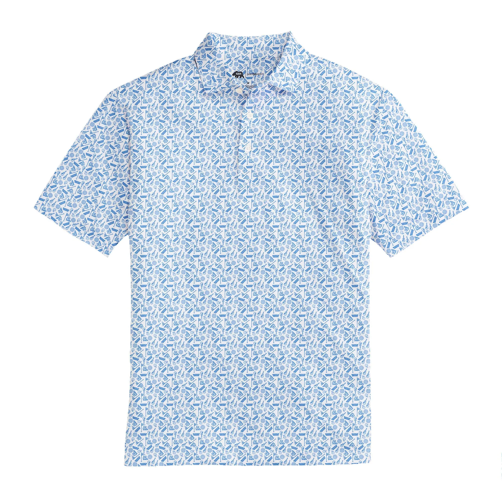 Polo de golf imprimé Waffle House - Open Air