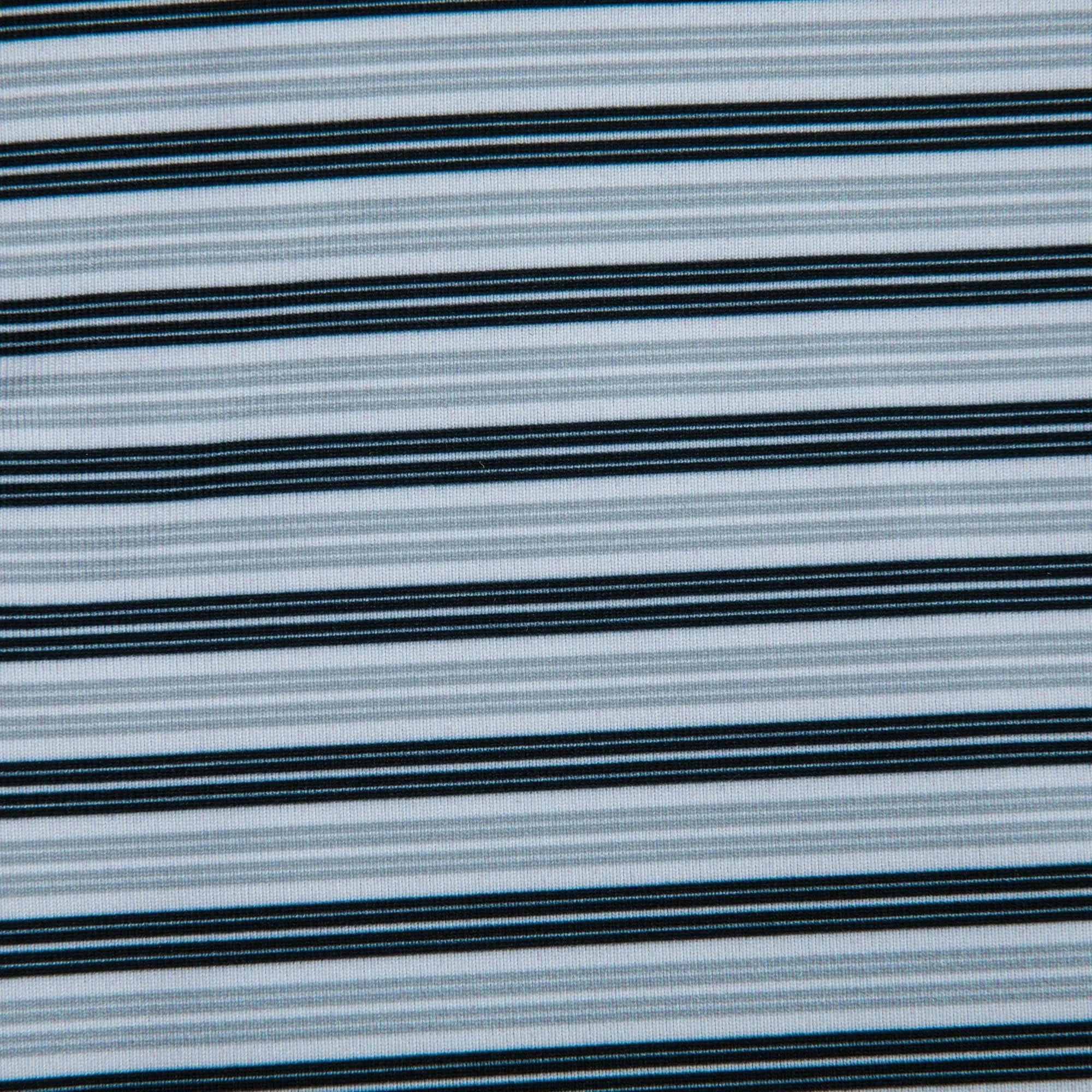 Polo Performance à Rayures Wedge - Bleu Universitaire