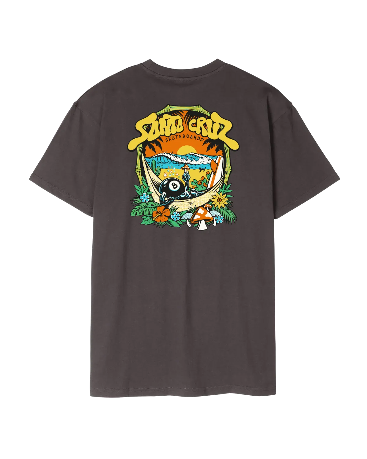 T-shirt Winkowski 8Baller Trip en noir lavé
