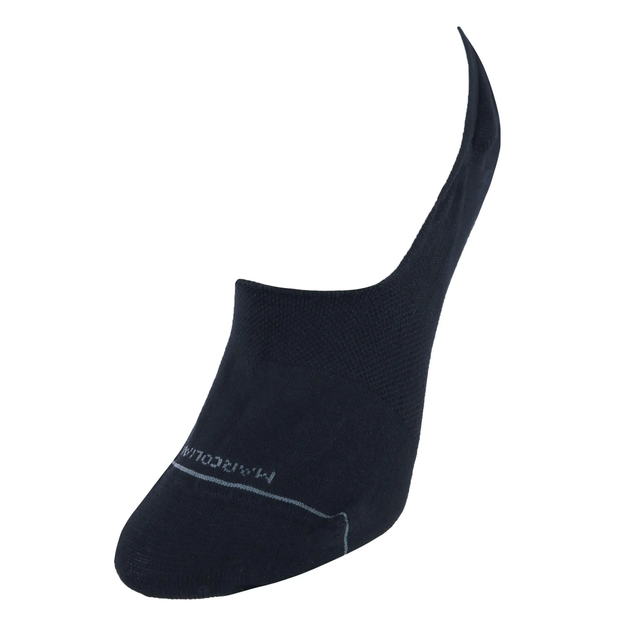 Doublures de chaussettes invisibles unies en coton Pima pour femmes