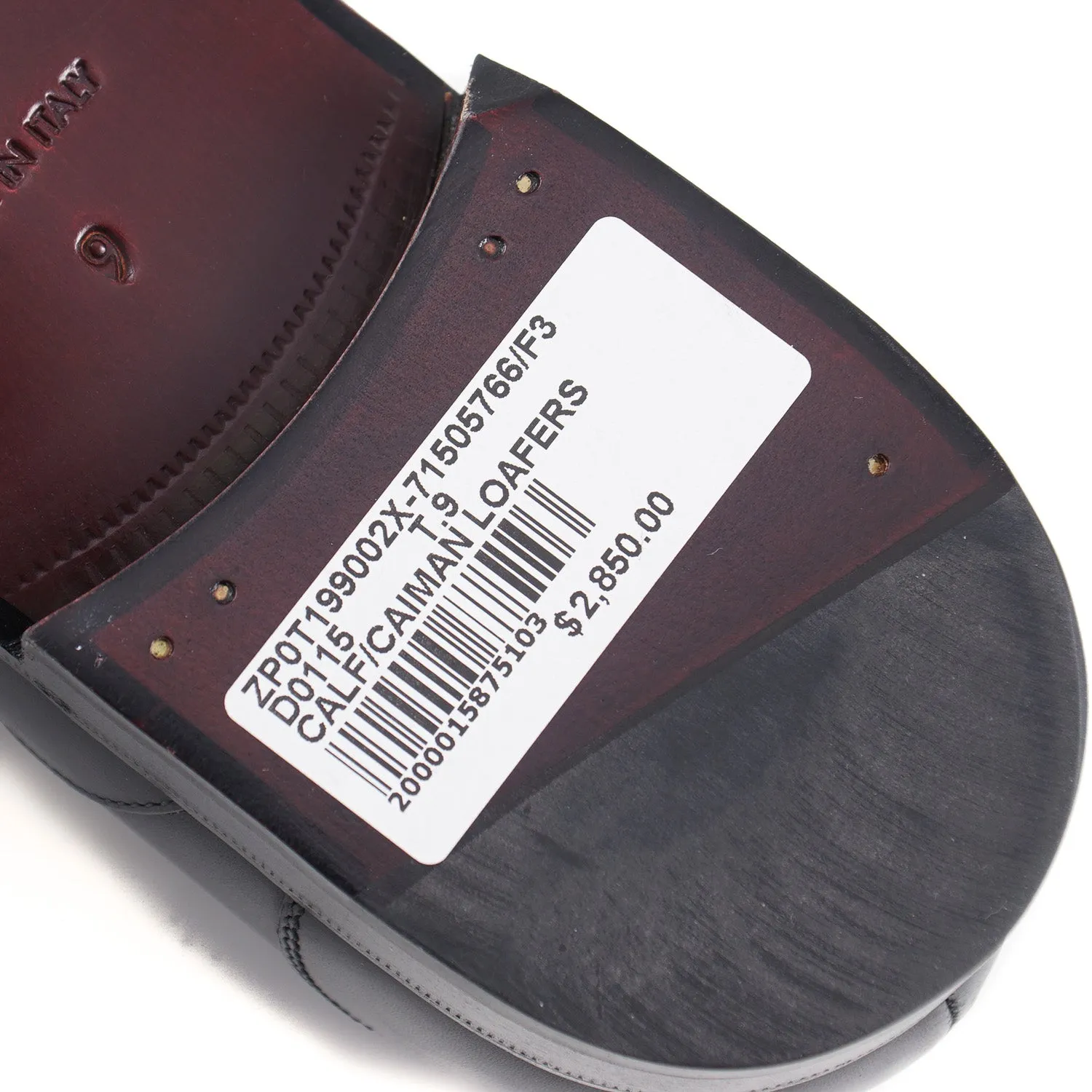 Mocassins en cuir de veau Zilli et de caïman Vêtements_Zilli