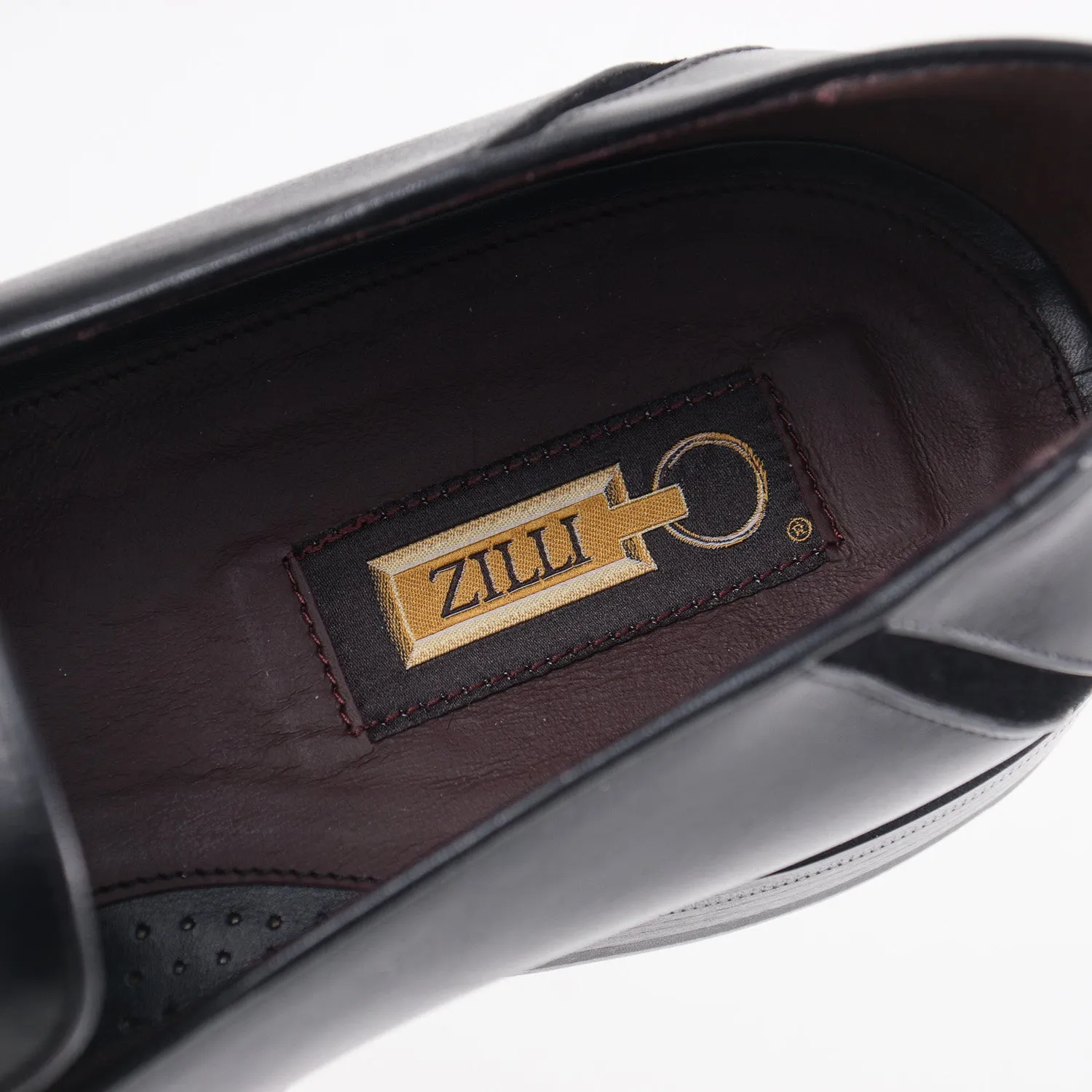 Mocassins Zilli en cuir de veau et daim