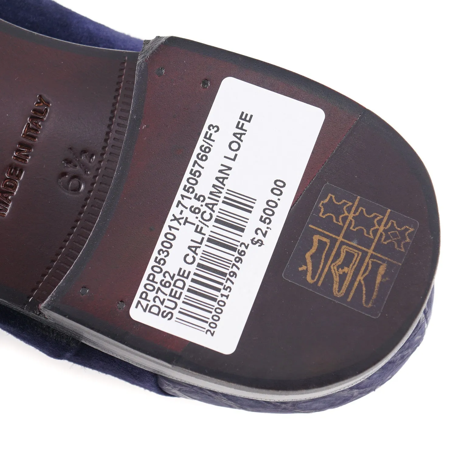 Mocassins en Suédine de Veau et Caïman Zilli Vêtements_Zilli