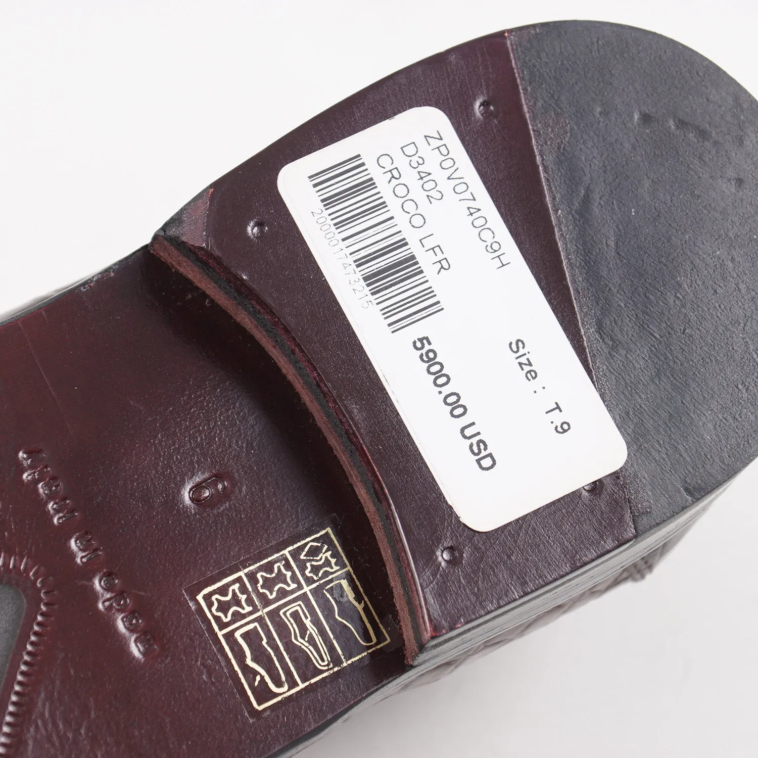 Zilli Chaussures Richelieu en Pleine Peau de Crocodile Vêtements_Zilli