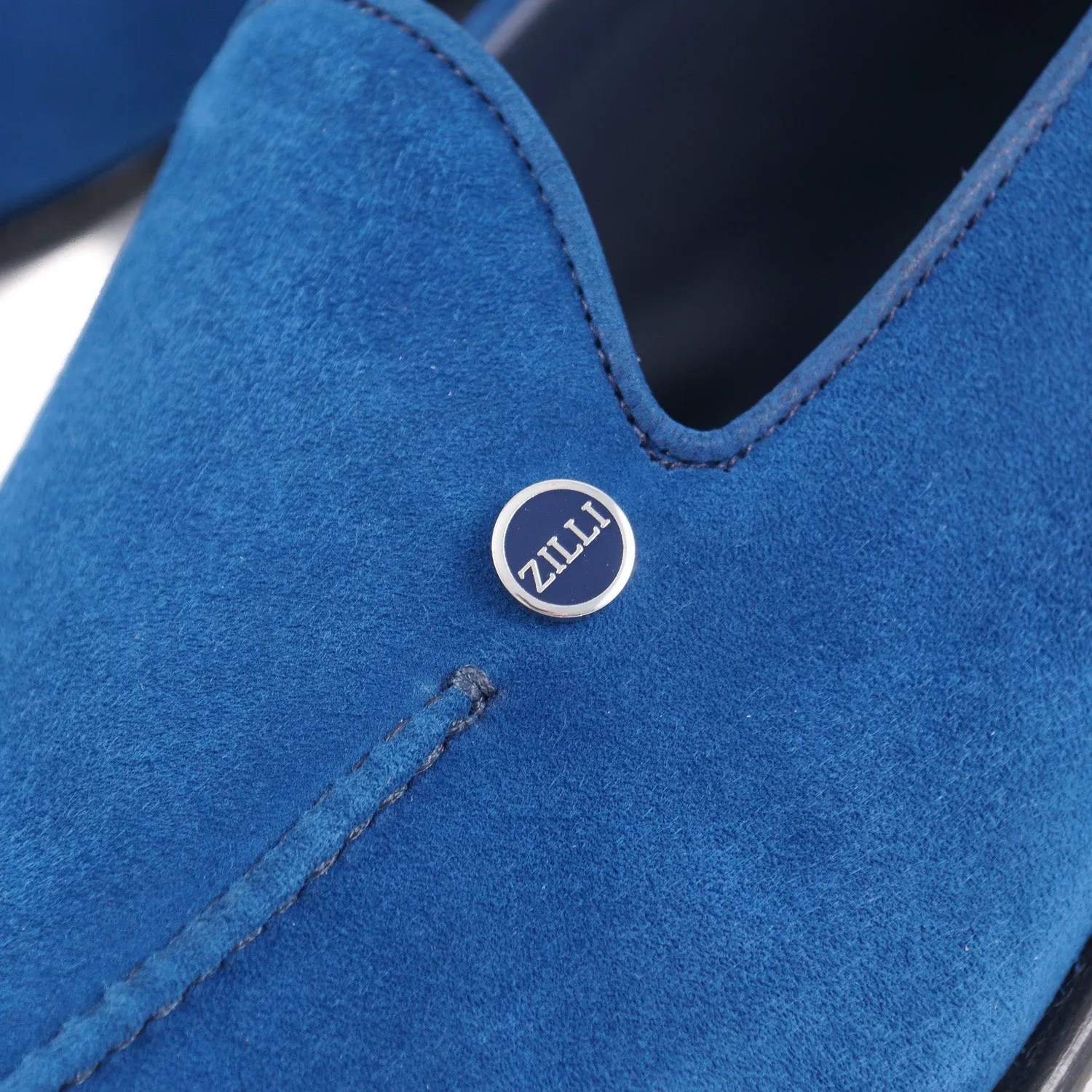 Mocassins Zilli en Suède et Cuir de Veau