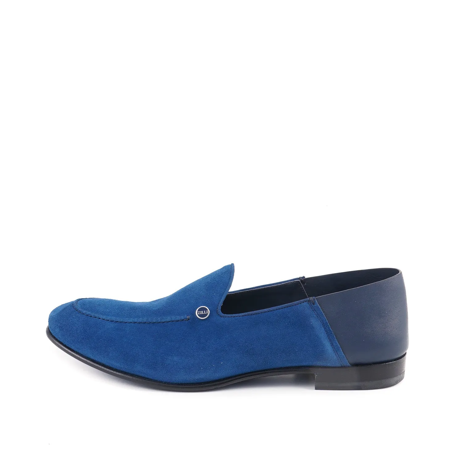 Mocassins Zilli en Suède et Cuir de Veau