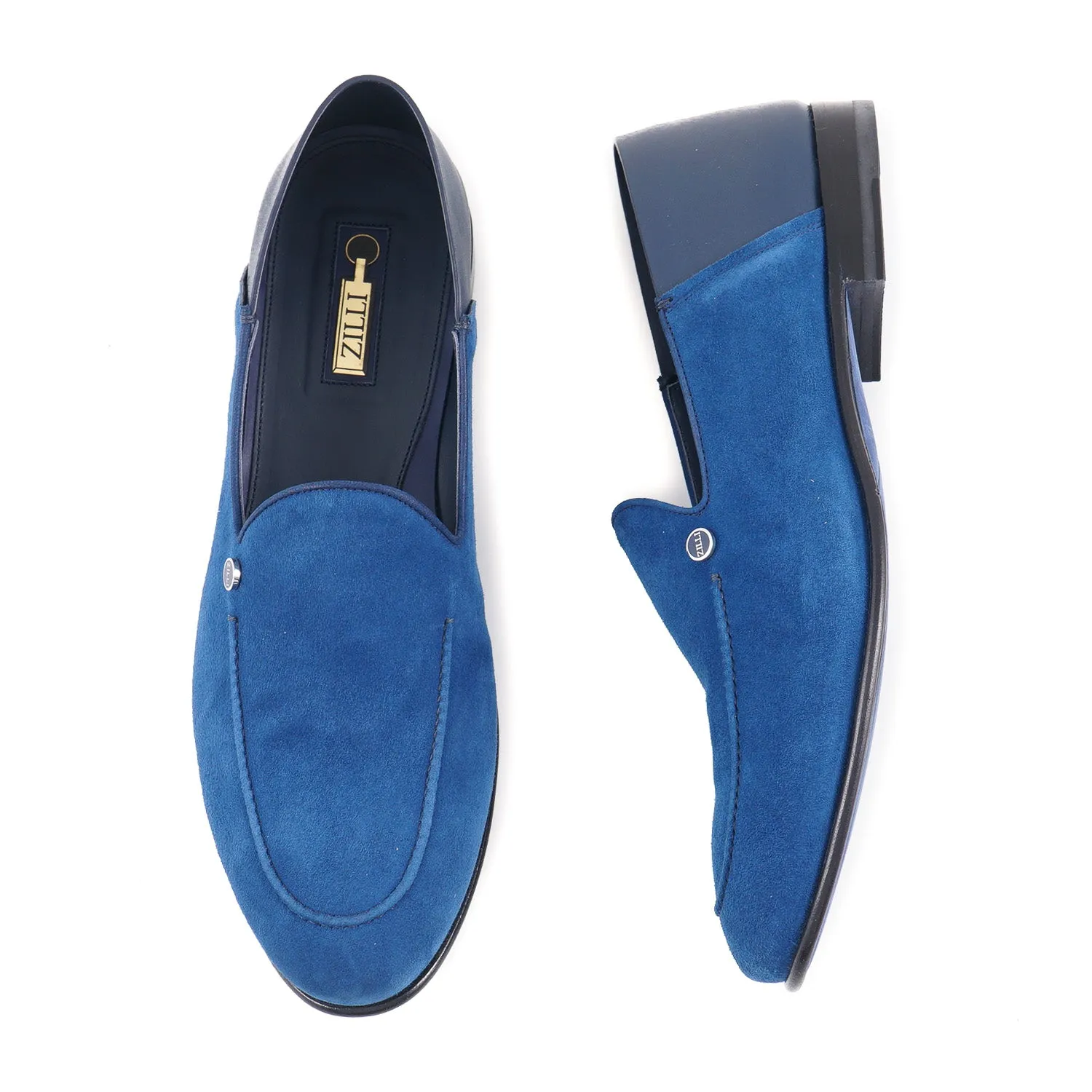 Mocassins Zilli en Suède et Cuir de Veau