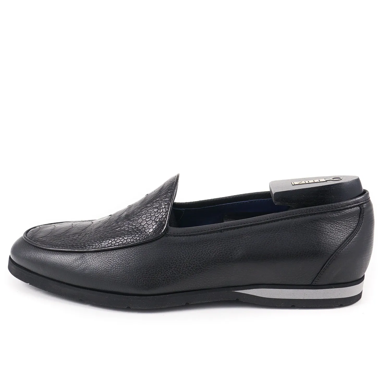 Mocassins en cuir d'autruche et de veau Zilli Vêtements_Zilli