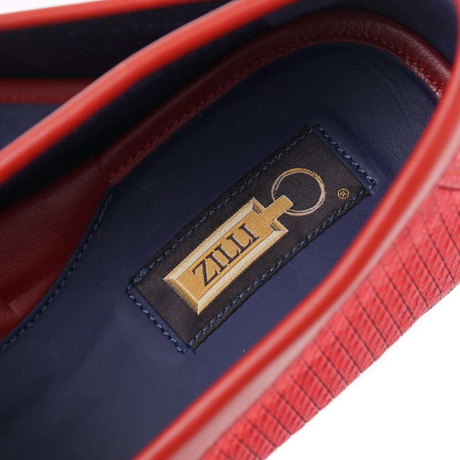 Zilli Mocassins de Conduite en Cuir Imprimé Vêtements_Zilli