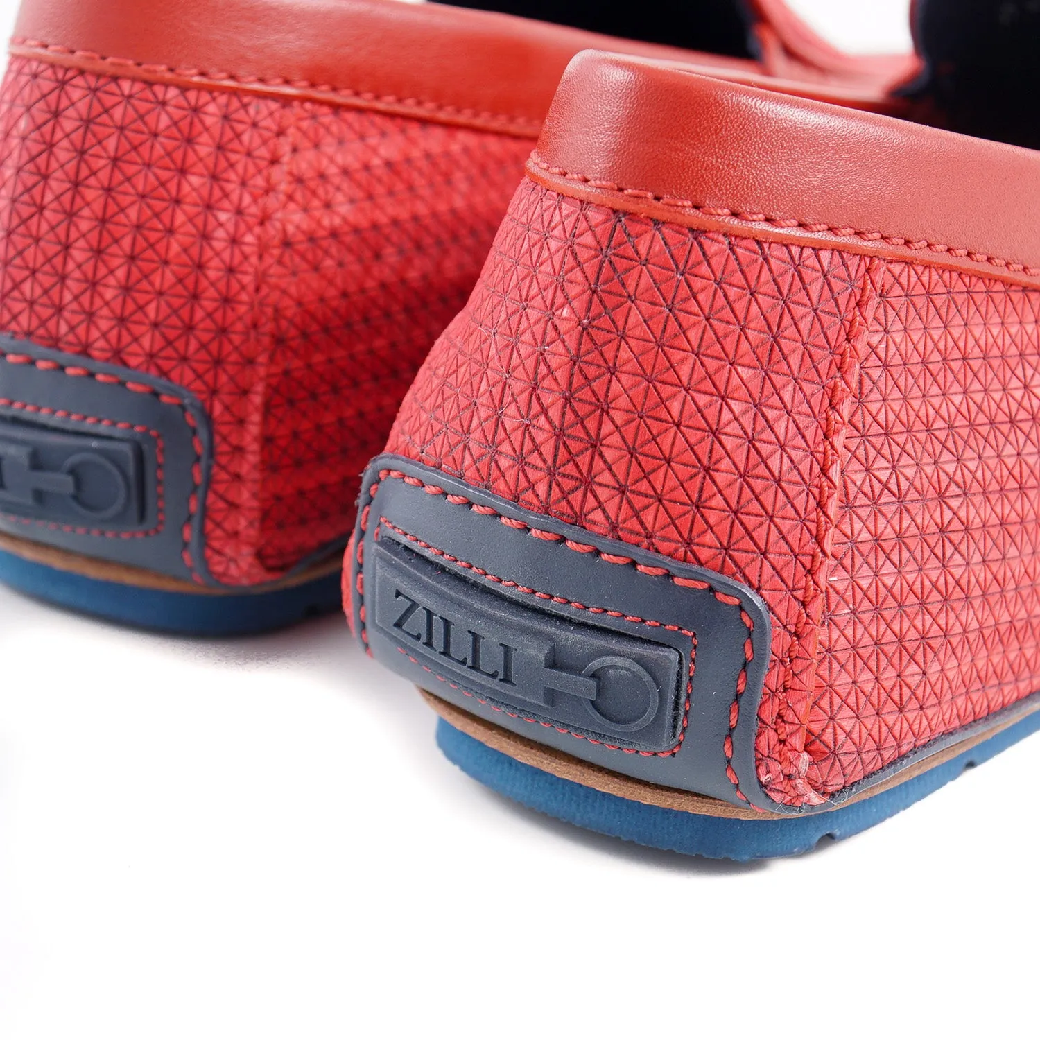 Zilli Mocassins de Conduite en Cuir Imprimé Vêtements_Zilli