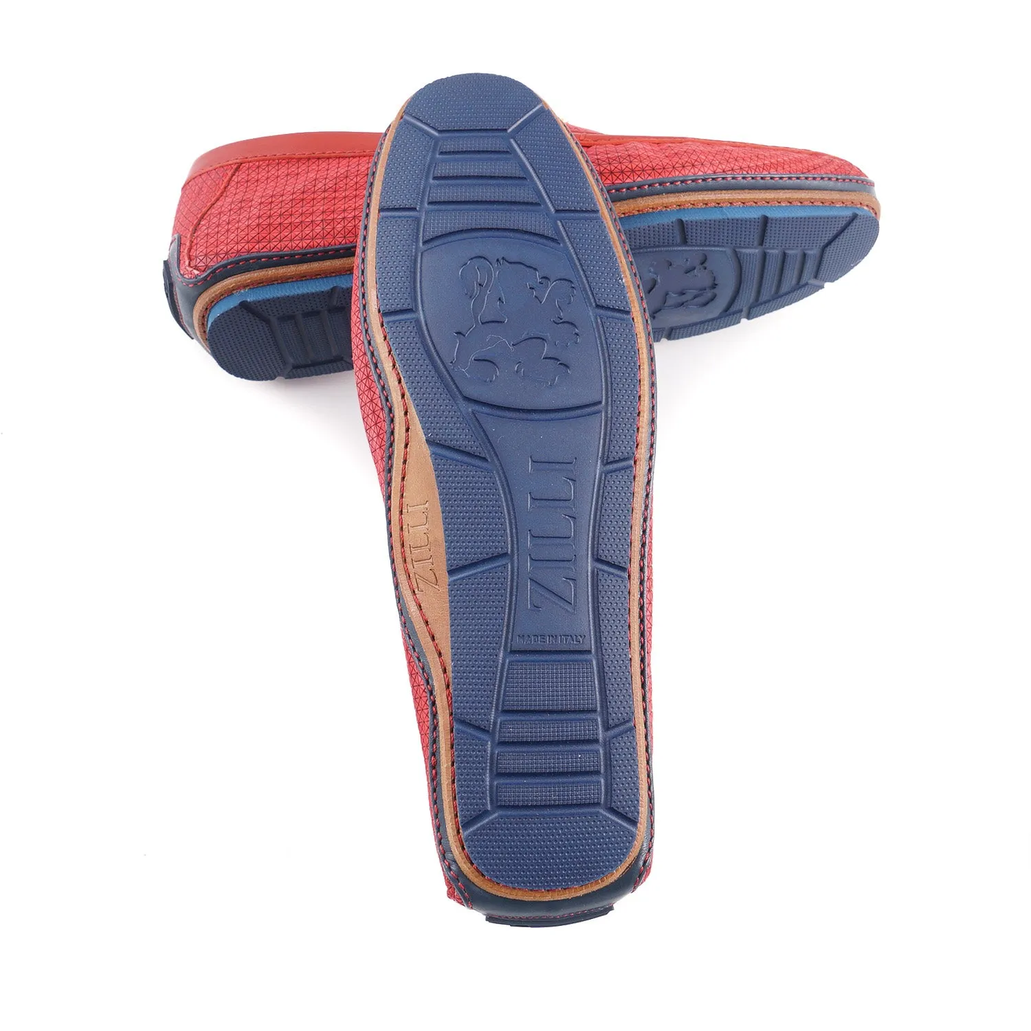 Zilli Mocassins de Conduite en Cuir Imprimé Vêtements_Zilli