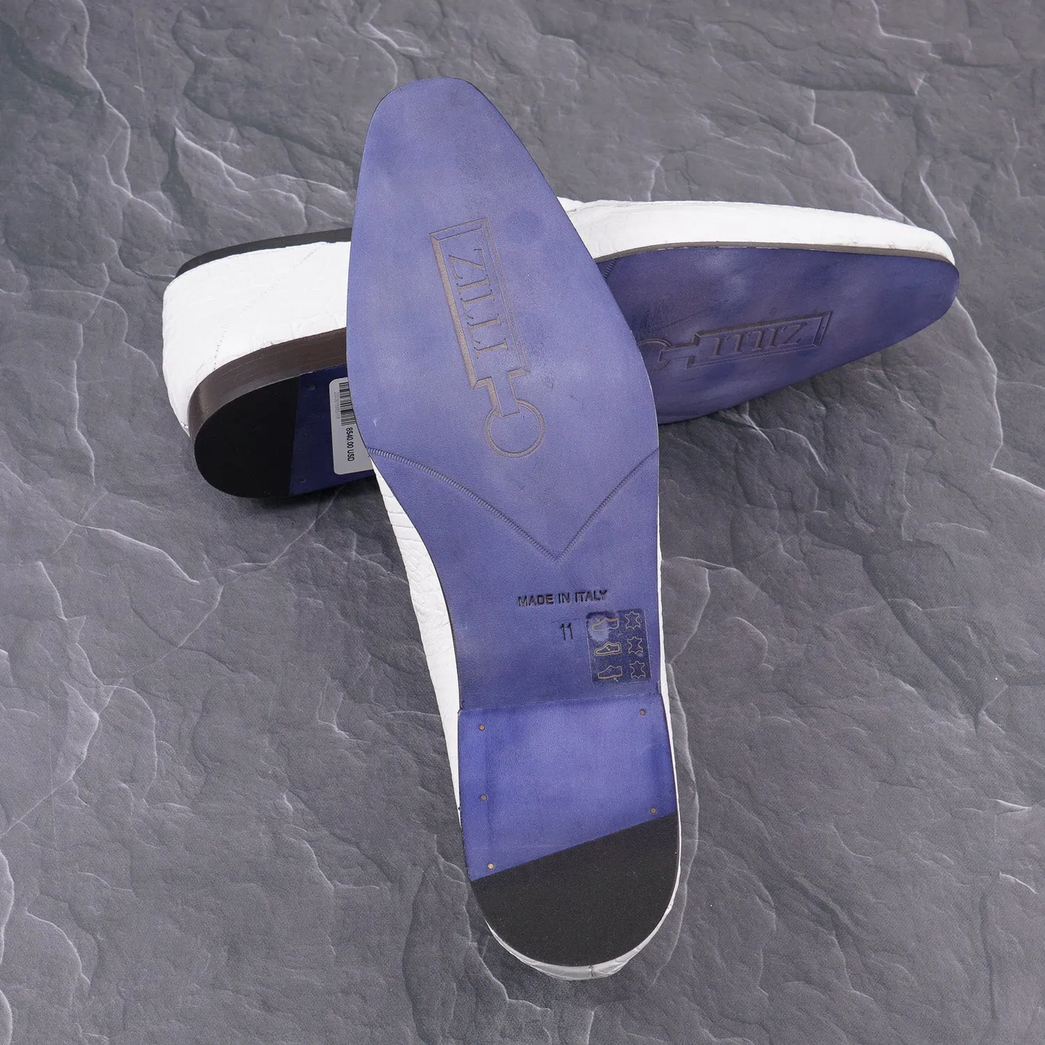 Zilli White Mocassins en Crocodile Complet Vêtements_Zilli
